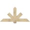 Ekena Millwork Kennewick Rough Sawn Timber Gable Bracket, Douglas Fir, 60"W x 30"H x 6"D x 6"F, 12/12 Pitch GBW060X30X0606KEN00RDF - alternate 1